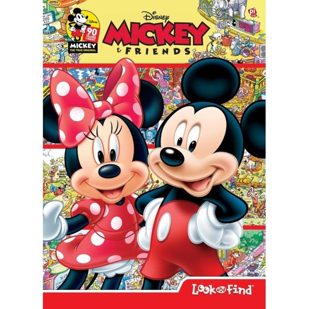 Disney Mickey and Friends: Look and Find -- Pi Kids